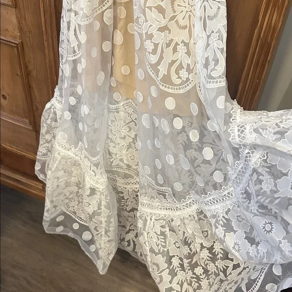 Bronx & Banco Lace Midi Dress